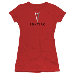 Pontiac Centered Arrowhead Juniors T-Shirt Juniors T-Shirt Pontiac   