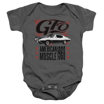Pontiac Gto Flames Baby Bodysuit Baby Bodysuit Pontiac   