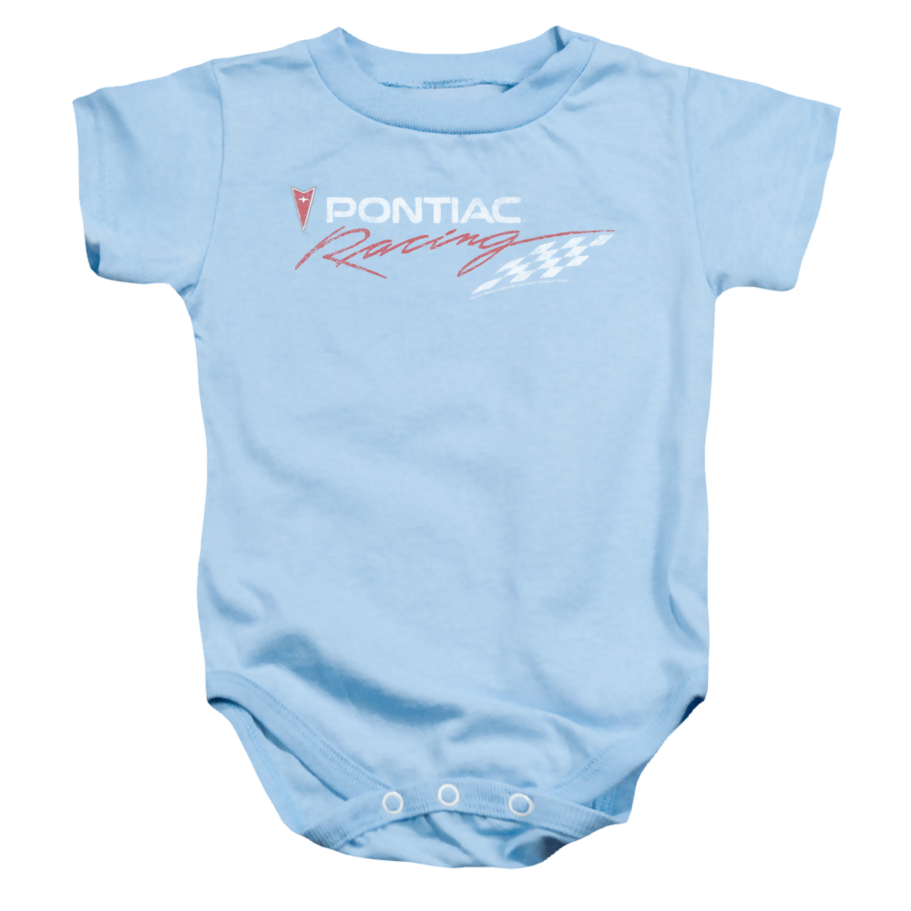 Pontiac Pontiac Racing Rough Hewn Baby Bodysuit Baby Bodysuit Pontiac   