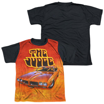 Pontiac Chevrolet The Judge youth black back t-shirt for ages 8 to 12