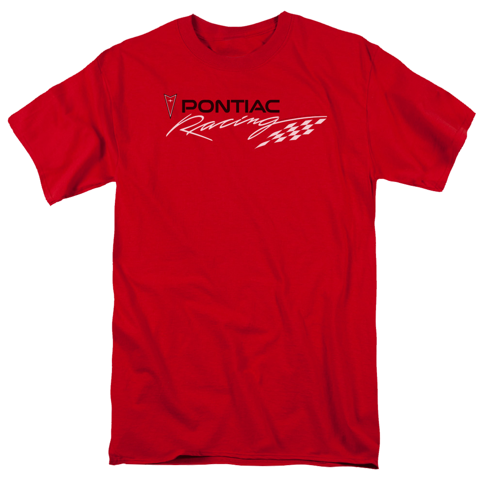 Pontiac Red Pontiac Racing Men's Regular Fit T-Shirt Men's Regular Fit T-Shirt Pontiac   