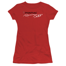 Pontiac Red Pontiac Racing Juniors T-Shirt Juniors T-Shirt Pontiac   
