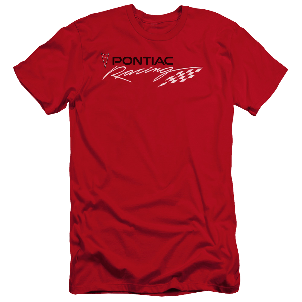 Pontiac Red Pontiac Racing Men's Premium Slim Fit T-Shirt Men's Premium Slim Fit T-Shirt Pontiac   