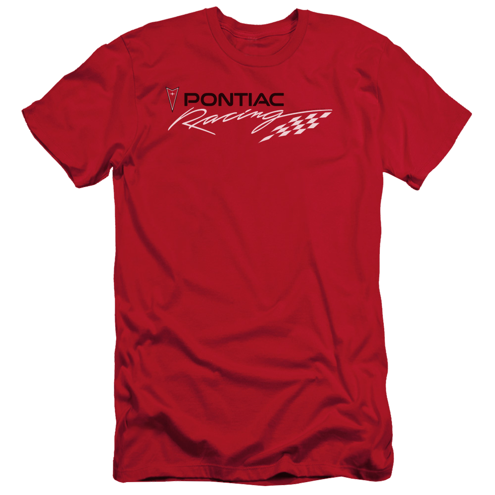 Pontiac Red Pontiac Racing Men's Slim Fit T-Shirt Men's Slim Fit T-Shirt Pontiac   