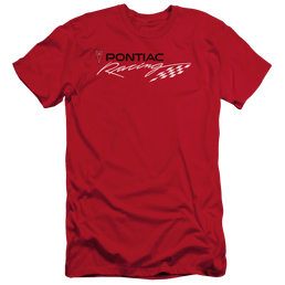 Pontiac Red Pontiac Racing Men's Slim Fit T-Shirt Men's Slim Fit T-Shirt Pontiac   