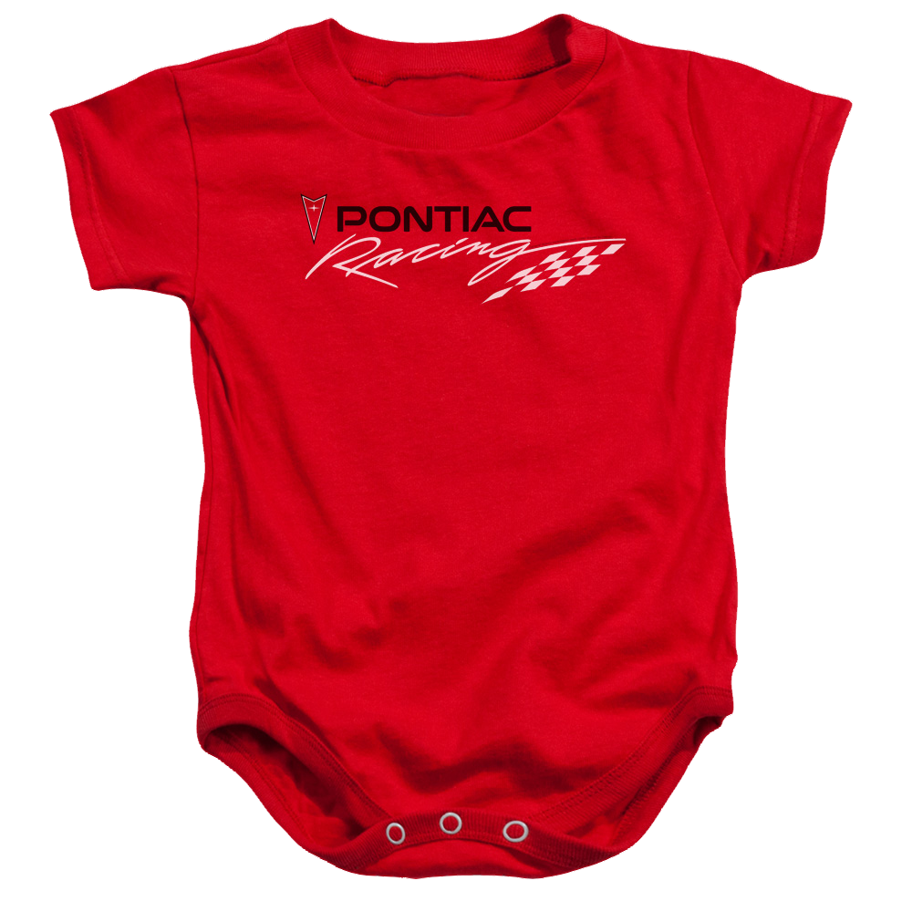 Pontiac Red Pontiac Racing Baby Bodysuit Baby Bodysuit Pontiac   