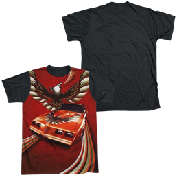 Pontiac Firebird Flames Men's Black Back T-Shirt Men's Black Back T-Shirt Pontiac   