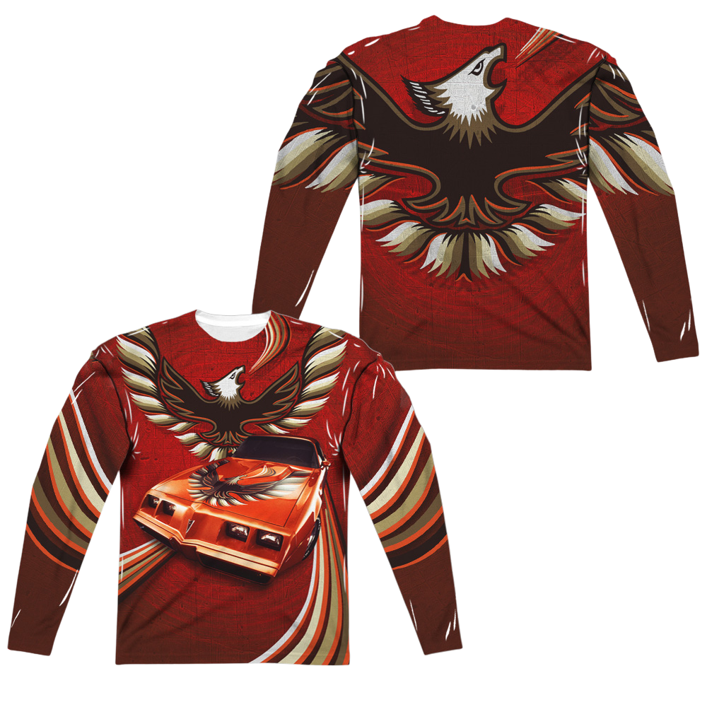 Pontiac Firebird Flames Men's All-Over Print T-Shirt Men's All-Over Print Long Sleeve Pontiac   