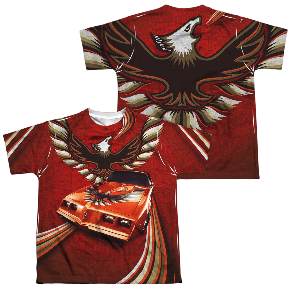 Pontiac Firebird Flames Youth All-Over Print T-Shirt (Ages 8-12) Youth All-Over Print T-Shirt (Ages 8-12) Pontiac   