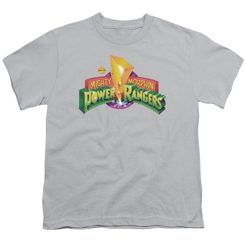 Mighty Morphin Power Rangers Mmpr Logo - Youth T-Shirt Youth T-Shirt (Ages 8-12) Power Rangers   