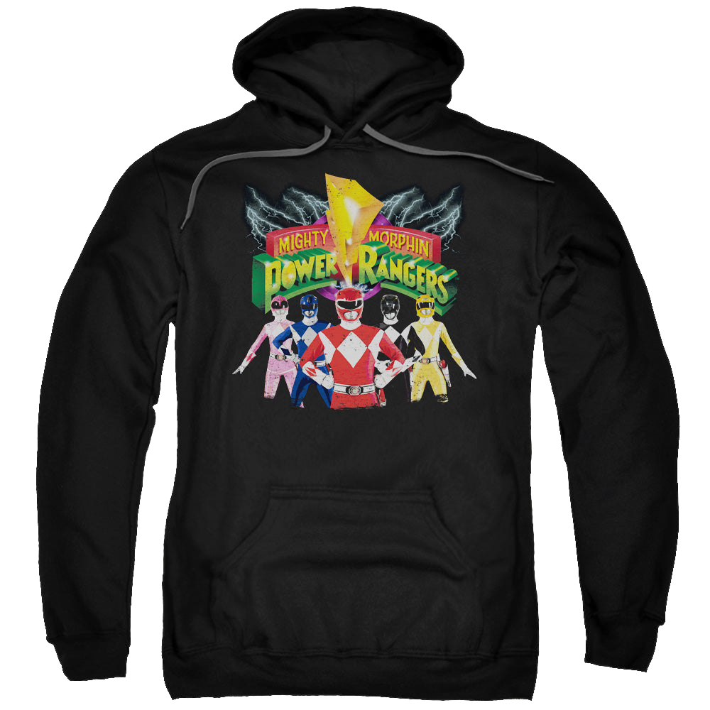 Mighty Morphin Power Rangers Rangers Unite - Pullover Hoodie Pullover Hoodie Power Rangers   