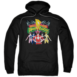 Mighty Morphin Power Rangers Rangers Unite - Pullover Hoodie Pullover Hoodie Power Rangers   