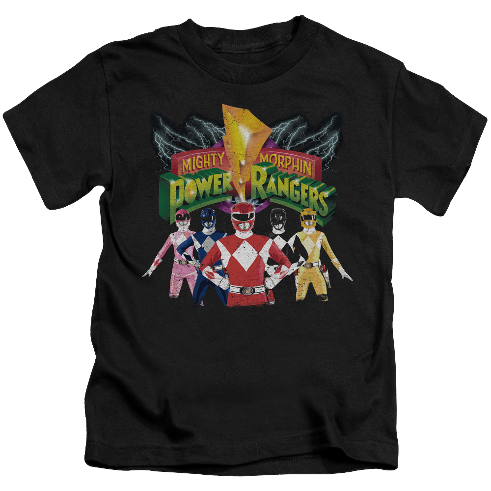 Mighty Morphin Power Rangers Rangers Unite - Kid's T-Shirt Kid's T-Shirt (Ages 4-7) Power Rangers   
