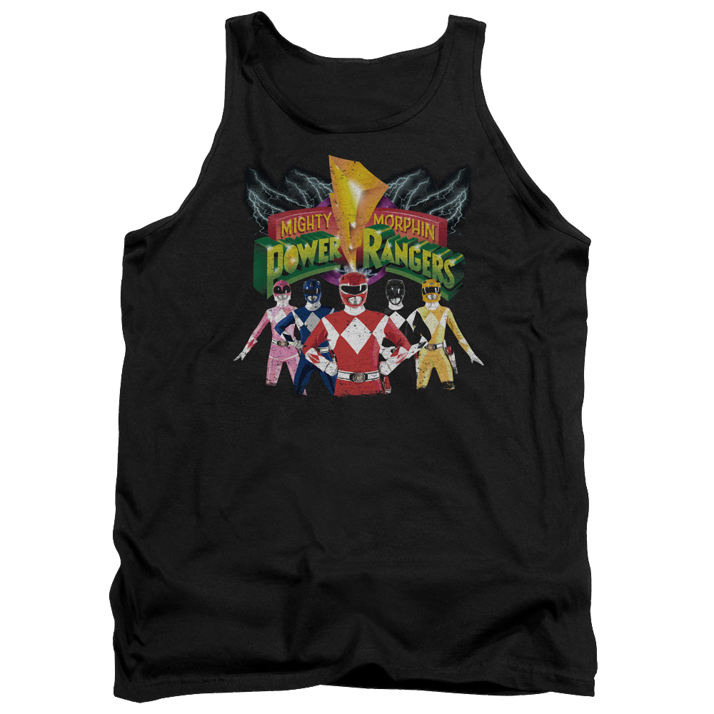 Mighty Morphin Power Rangers Rangers Unite - Men's Tank Top Men's Tank Power Rangers   