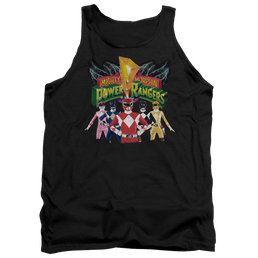 Mighty Morphin Power Rangers Rangers Unite - Men's Tank Top Men's Tank Power Rangers   