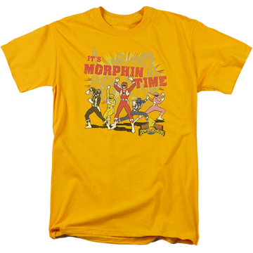 Power Rangers Dino Charge Morphin Time - Men's Regular Fit T-Shirt Men's Regular Fit T-Shirt Power Rangers   
