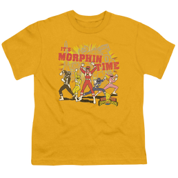 Power Rangers Dino Charge Morphin Time - Youth T-Shirt Youth T-Shirt (Ages 8-12) Power Rangers   