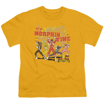 Power Rangers Dino Charge Morphin Time - Youth T-Shirt Youth T-Shirt (Ages 8-12) Power Rangers   