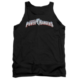 Mighty Morphin Power Rangers New Logo - Men's Tank Top Men's Tank Power Rangers   