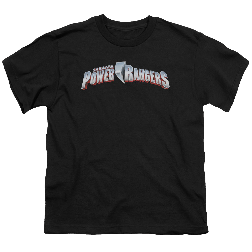Mighty Morphin Power Rangers New Logo - Youth T-Shirt Youth T-Shirt (Ages 8-12) Power Rangers   