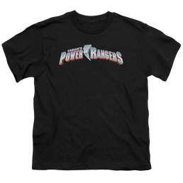 Mighty Morphin Power Rangers New Logo - Youth T-Shirt Youth T-Shirt (Ages 8-12) Power Rangers   