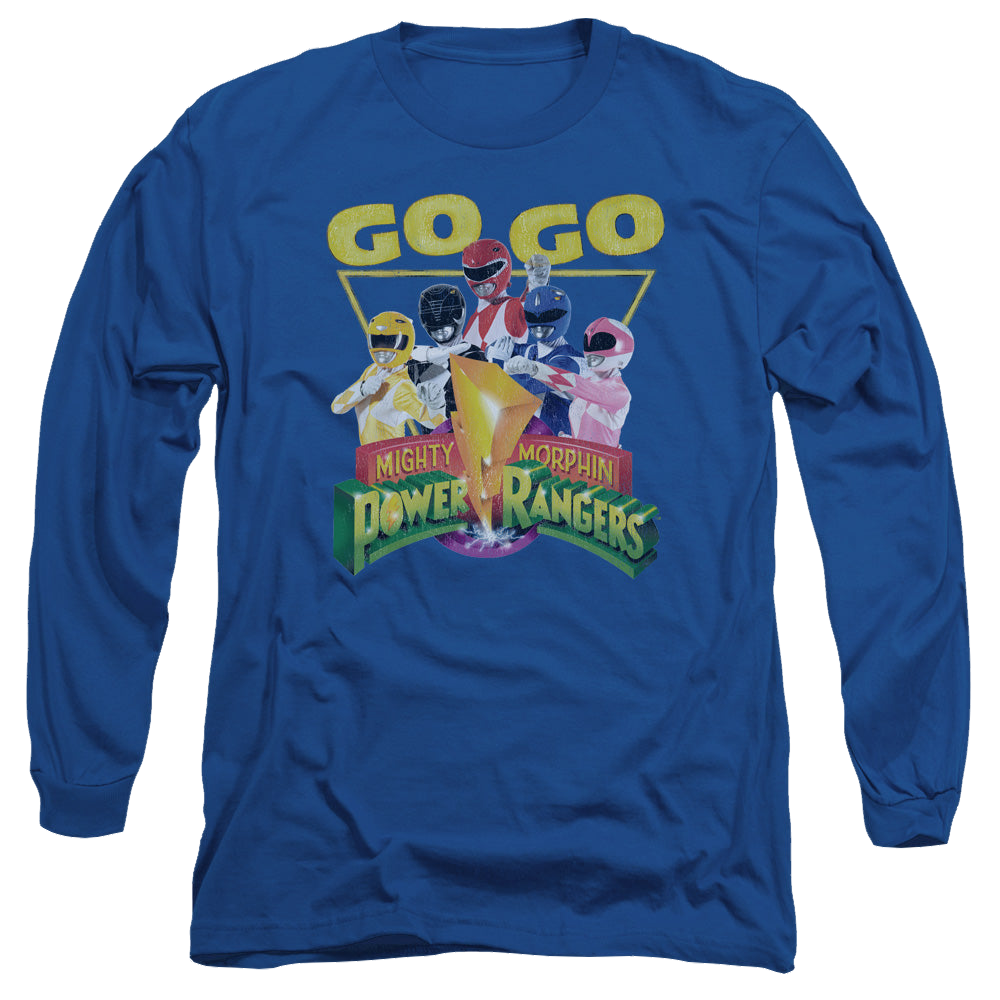 Mighty Morphin Power Rangers Go Go - Men's Long Sleeve T-Shirt Men's Long Sleeve T-Shirt Power Rangers   