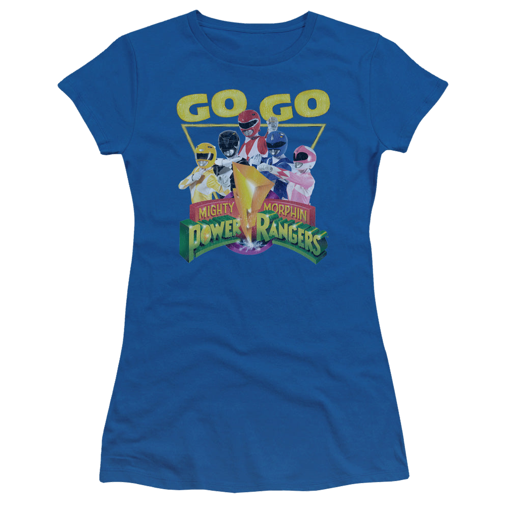 Mighty Morphin Power Rangers Go Go - Juniors T-Shirt Juniors T-Shirt Power Rangers   