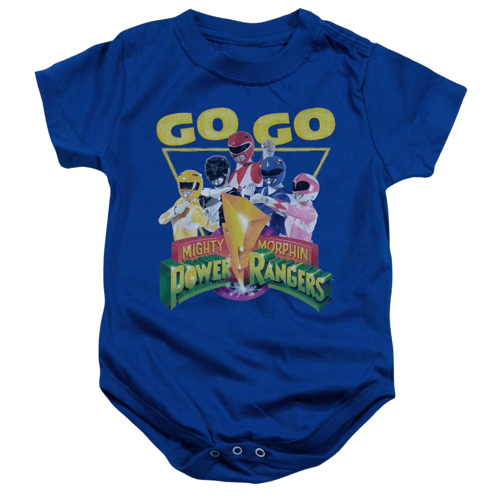 Mighty Morphin Power Rangers Go Go - Baby Bodysuit Baby Bodysuit Power Rangers   