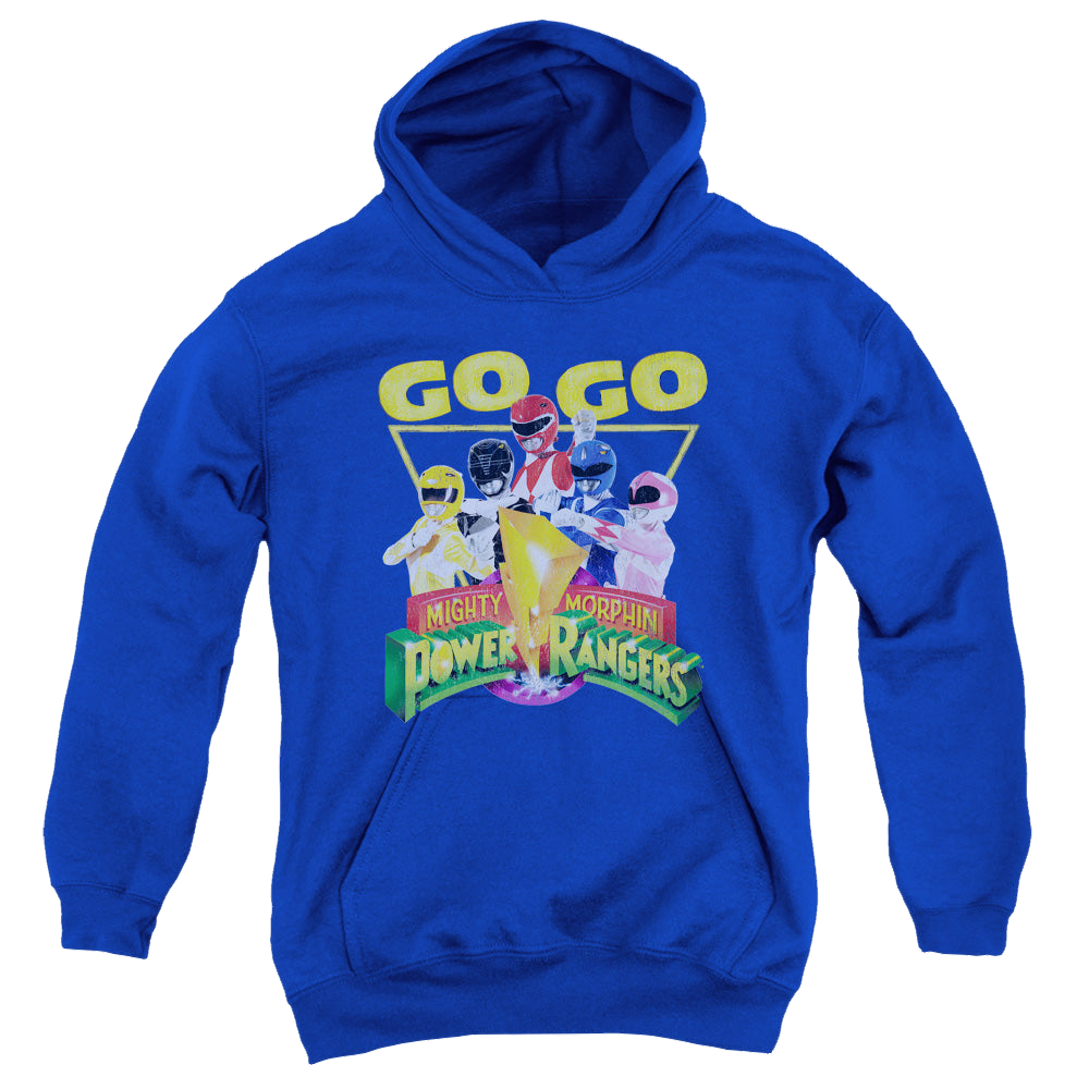 Mighty Morphin Power Rangers Go Go - Youth Hoodie Youth Hoodie (Ages 8-12) Power Rangers   