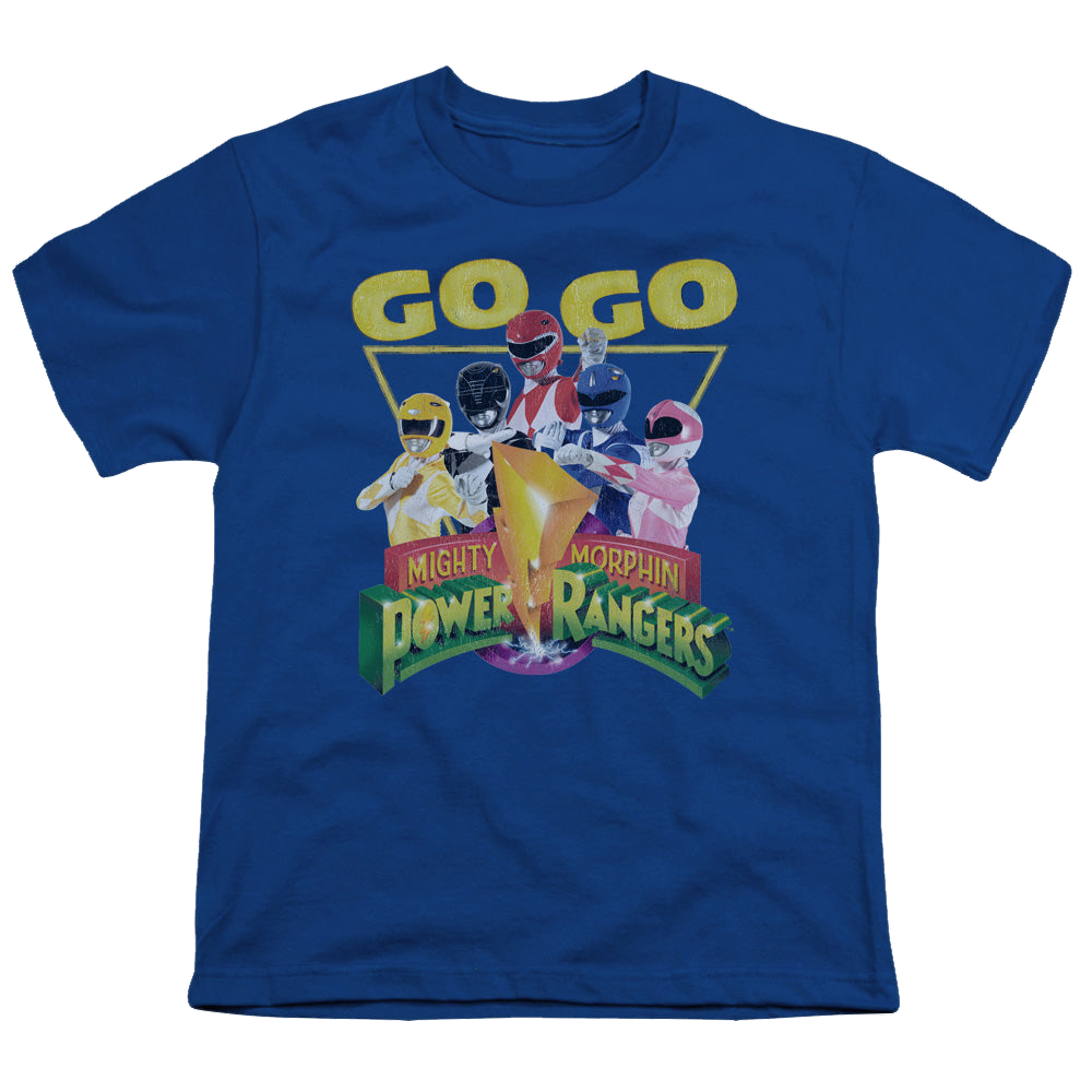 Mighty Morphin Power Rangers Go Go - Youth T-Shirt Youth T-Shirt (Ages 8-12) Power Rangers   