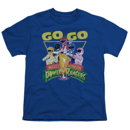Mighty Morphin Power Rangers Go Go - Youth T-Shirt Youth T-Shirt (Ages 8-12) Power Rangers   