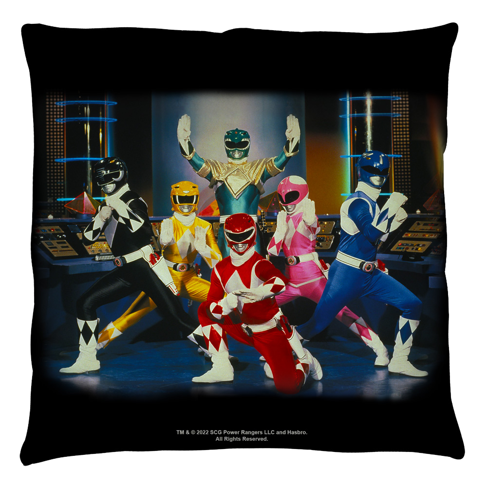 Power Ranger Pillow Power Rangers Stance Throw Pillow – Sons of Gotham