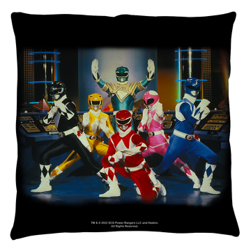Power Rangers Stance throw pillow