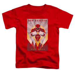Mighty Morphin Power Rangers Red Deco - Toddler T-Shirt Toddler T-Shirt Power Rangers   