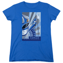 Mighty Morphin Power Rangers Blue Ranger Deco - Women's T-Shirt Women's T-Shirt Power Rangers   
