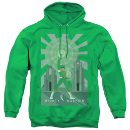 Mighty Morphin Power Rangers Green Ranger Deco - Pullover Hoodie Pullover Hoodie Power Rangers   