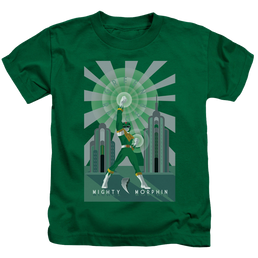 Mighty Morphin Power Rangers Green Ranger Deco - Kid's T-Shirt Kid's T-Shirt (Ages 4-7) Power Rangers   
