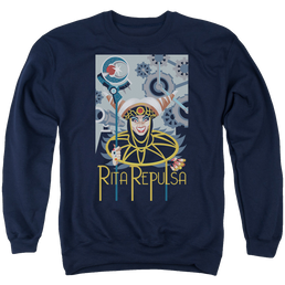 Mighty Morphin Power Rangers Rita Deco - Men's Crewneck Sweatshirt Men's Crewneck Sweatshirt Power Rangers   