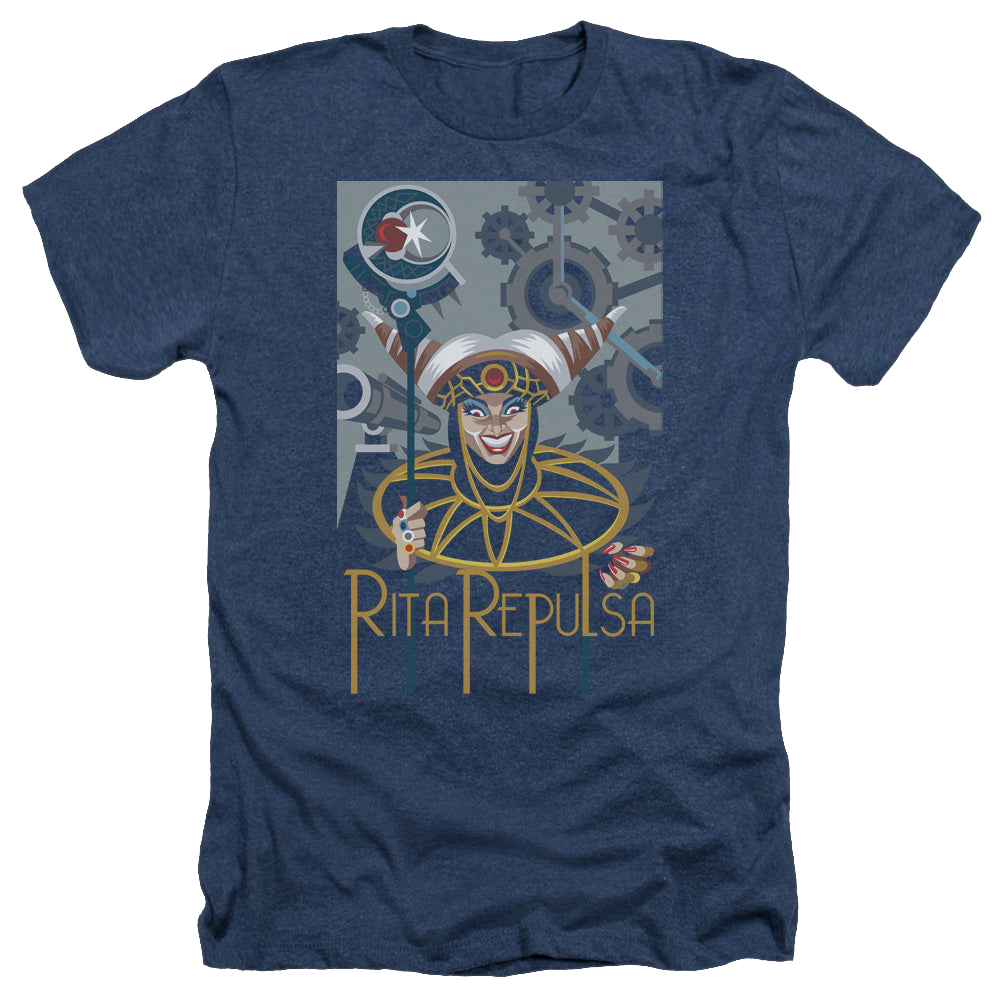 Mighty Morphin Power Rangers Rita Deco - Men's Heather T-Shirt Men's Heather T-Shirt Power Rangers   