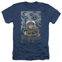 Mighty Morphin Power Rangers Rita Deco - Men's Heather T-Shirt Men's Heather T-Shirt Power Rangers   