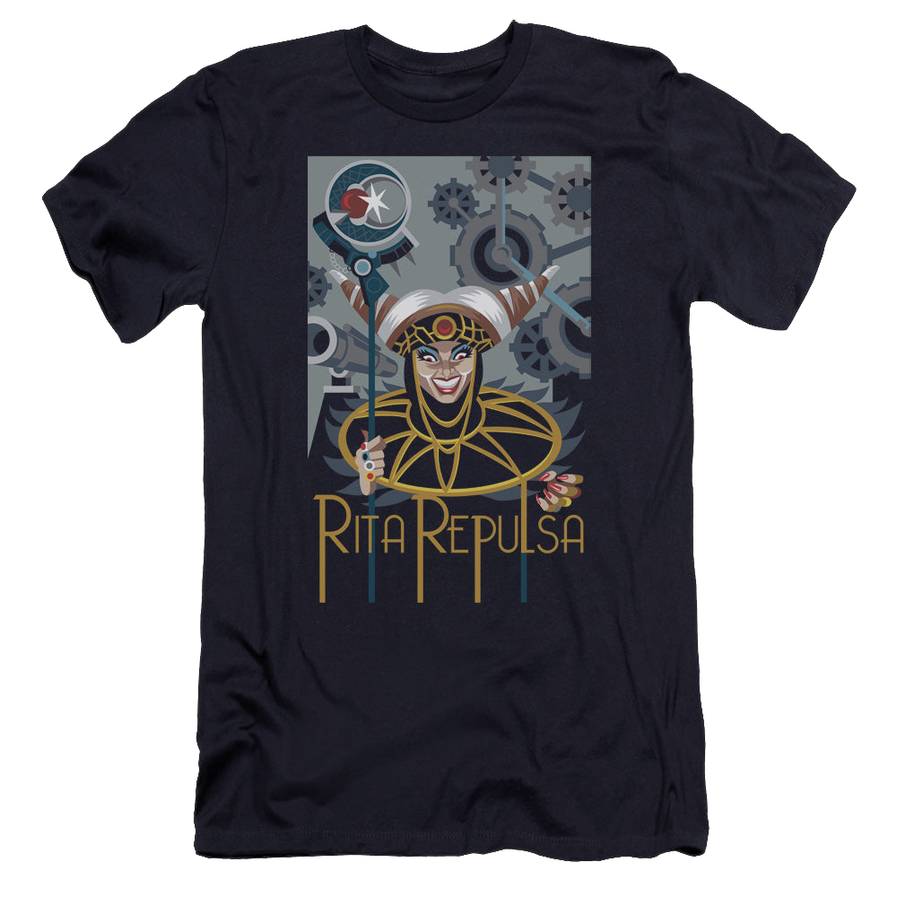 Mighty Morphin Power Rangers Rita Deco - Men's Premium Slim Fit T-Shirt Men's Premium Slim Fit T-Shirt Power Rangers   