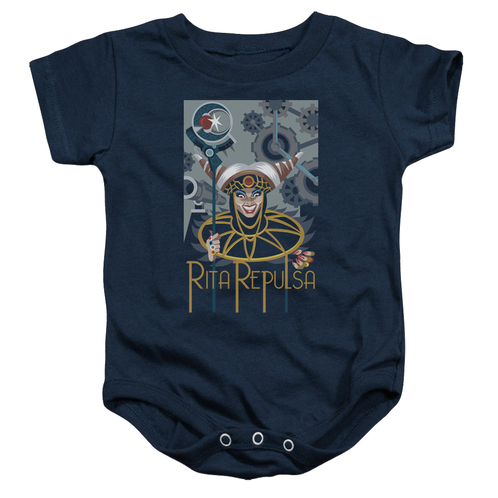 Mighty Morphin Power Rangers Rita Deco - Baby Bodysuit Baby Bodysuit Power Rangers   