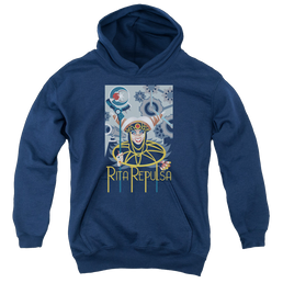 Mighty Morphin Power Rangers Rita Deco - Youth Hoodie Youth Hoodie (Ages 8-12) Power Rangers   