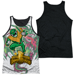 Mighty Morphin Power Rangers Dragon Power - Men's Black Back Tank Top Men's Black Back Tank Power Rangers   