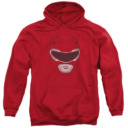 Mighty Morphin Power Rangers Red Ranger Mask - Pullover Hoodie Pullover Hoodie Power Rangers   