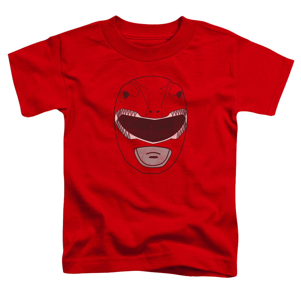 Mighty Morphin Power Rangers Red Ranger Mask - Toddler T-Shirt Toddler T-Shirt Power Rangers   