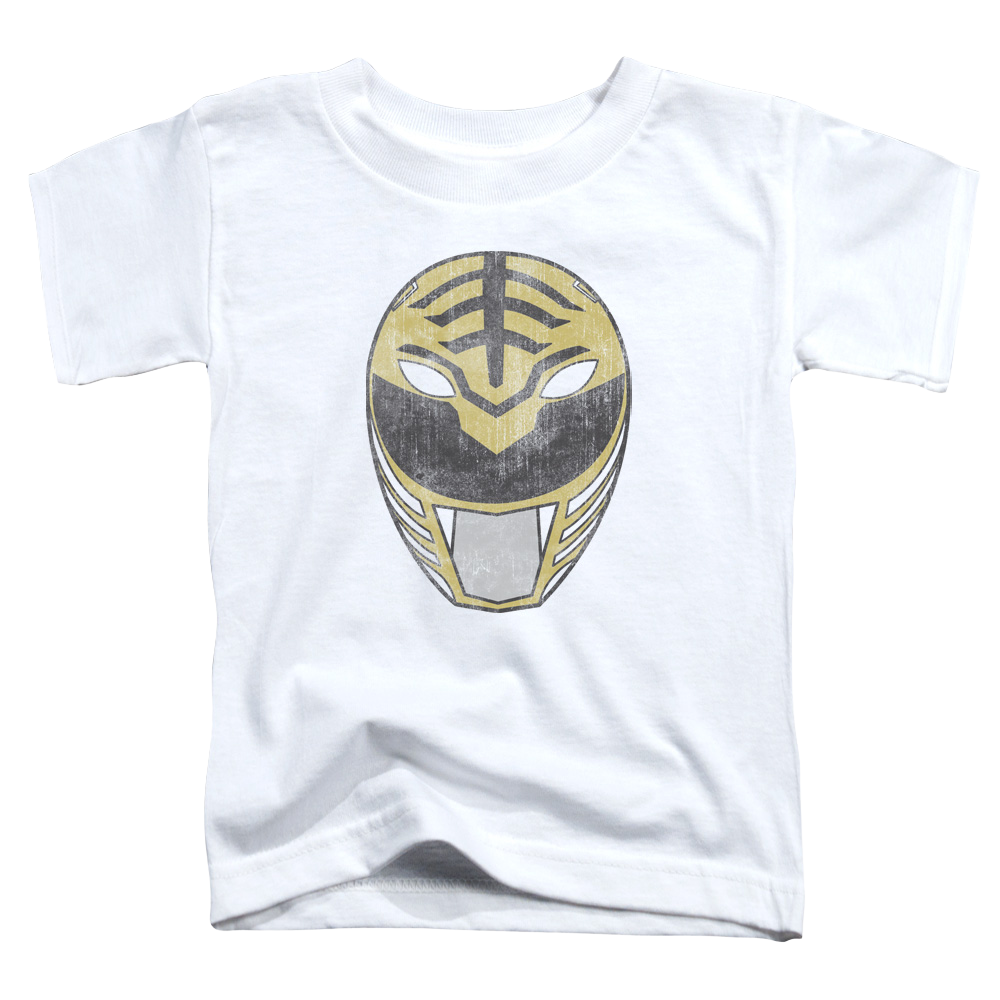 Mighty Morphin Power Rangers White Ranger Mask - Toddler T-Shirt Toddler T-Shirt Power Rangers   