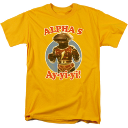 Mighty Morphin Power Rangers Alpha 5 - Men's Regular Fit T-Shirt Men's Regular Fit T-Shirt Power Rangers   