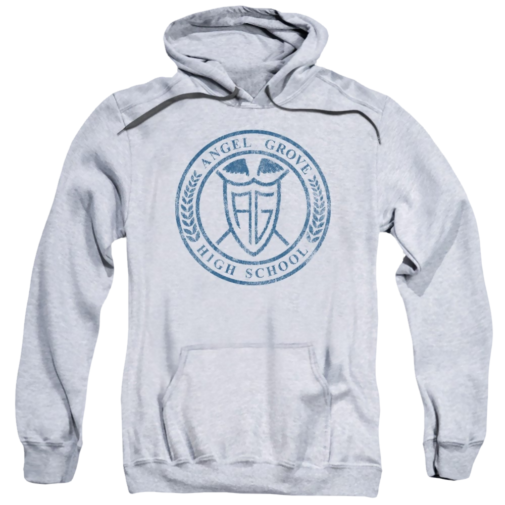 Mighty Morphin Power Rangers Angel Grove Hs - Pullover Hoodie Pullover Hoodie Power Rangers   