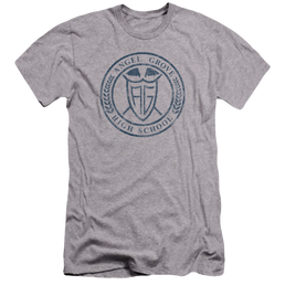 Mighty Morphin Power Rangers Angel Grove Hs - Men's Premium Slim Fit T-Shirt Men's Premium Slim Fit T-Shirt Power Rangers   